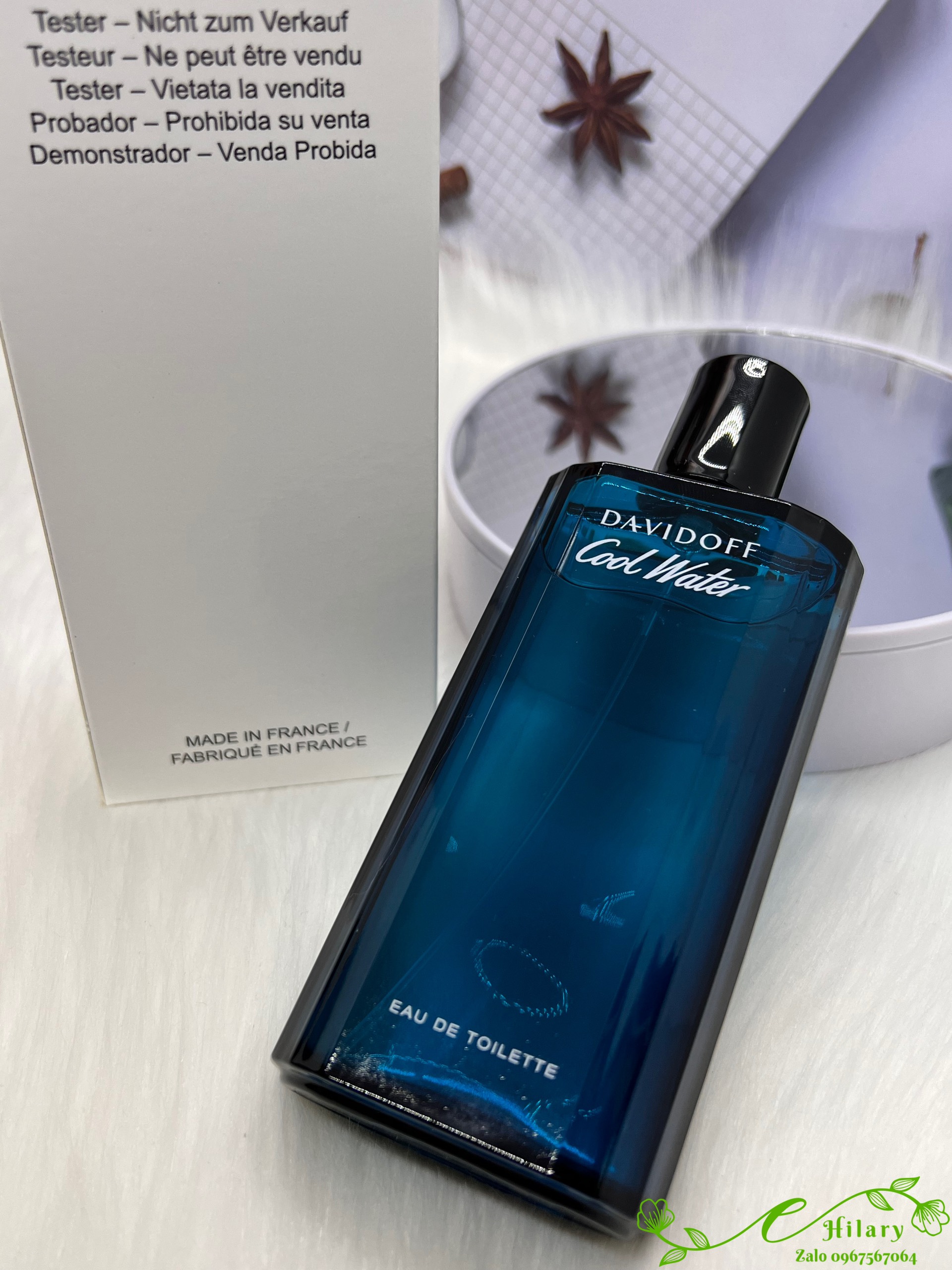 Nước hoa nam Davidoff cool water man EDT 125ml (Tester)