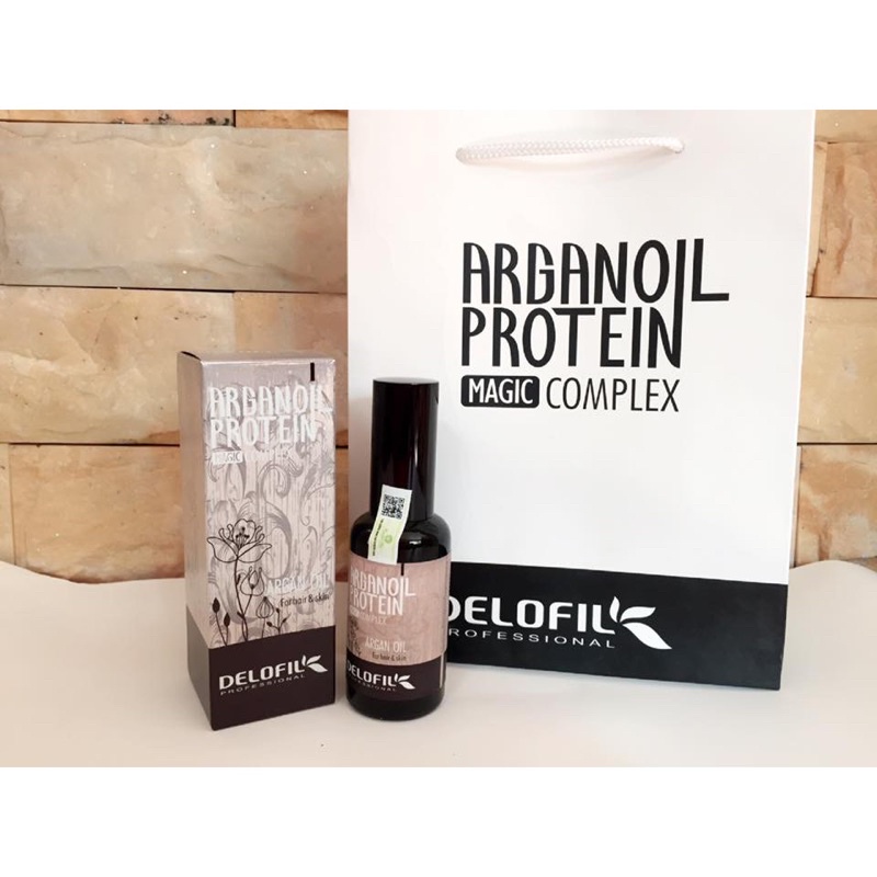 Tinh Dầu Dưỡng Tóc Argan Oil Protein Delofil