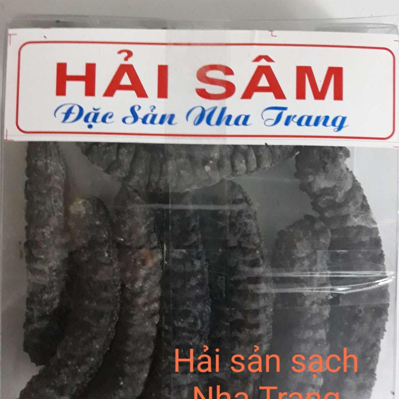500gr Hải sâm đen. hải sâm loại đặc biệt. Dưa chuột biển