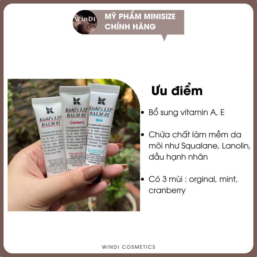 Son dưỡng 𝐊.𝐢.𝐞.𝐡.𝐥.𝐬 𝐋𝐢𝐩 𝐁𝐚𝐥𝐦 #𝟏