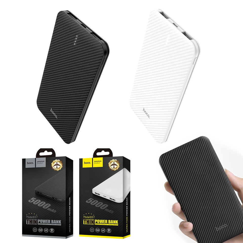 [HCM]Sạc Dự Phòng Hoco B37 - Dung lượng 5000 mAh