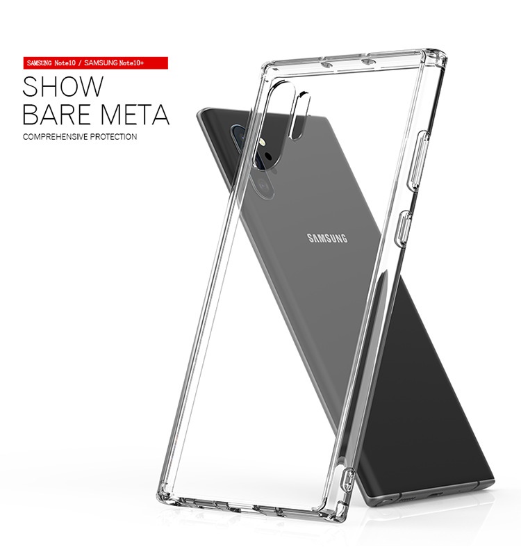 Ốp dẻo trong chống ố vàng cho Samsung Galaxy Note10 (Loại A+)