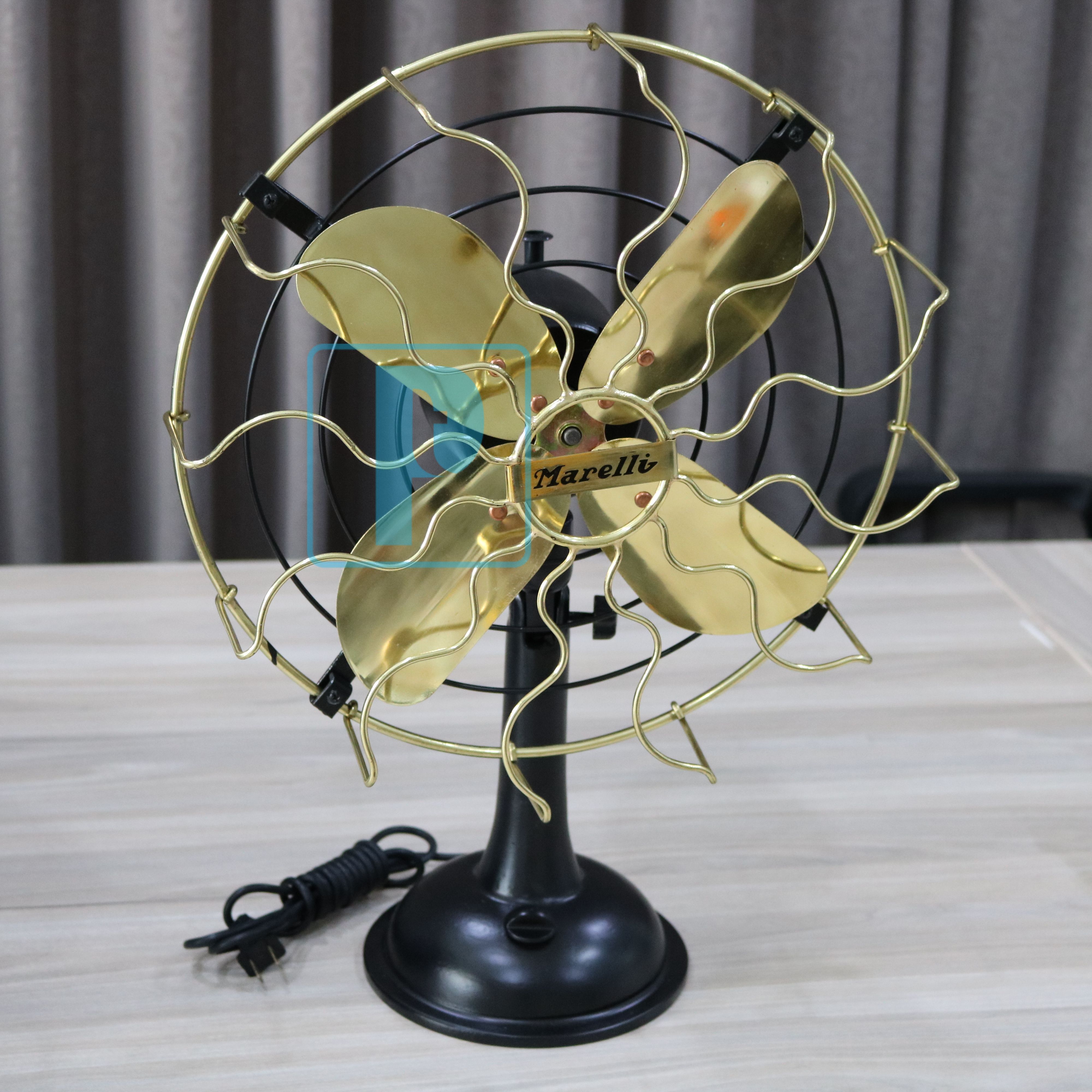 Quạt bàn kiểu cổ Kim Thuận Phong BC300 (Đen)