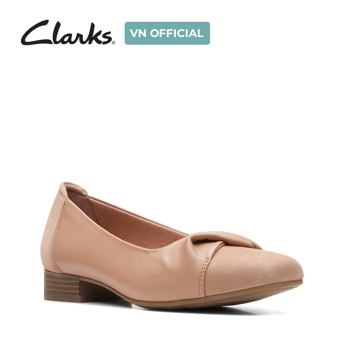 Giày Búp Bê Da Nữ Clarks - Tilmont Dalia
