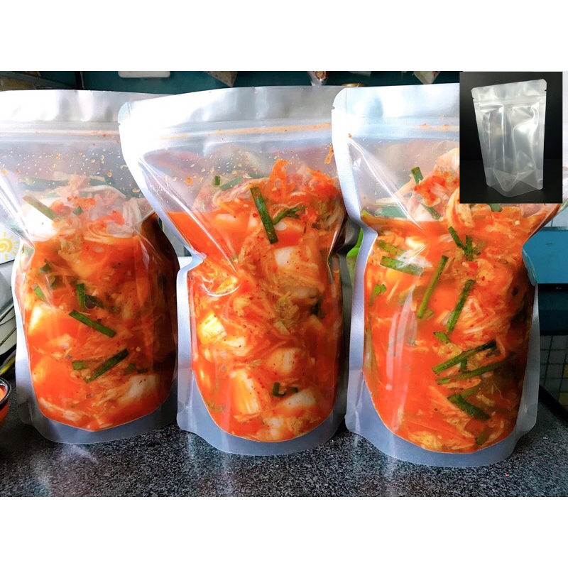 (HCM) 1Kg Túi Zip bạc - trong đáy đứng - Loại 2