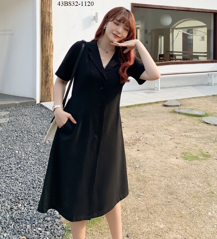ĐẦM SƠ MI SUÔNG BIG SIZE CAO CẤP