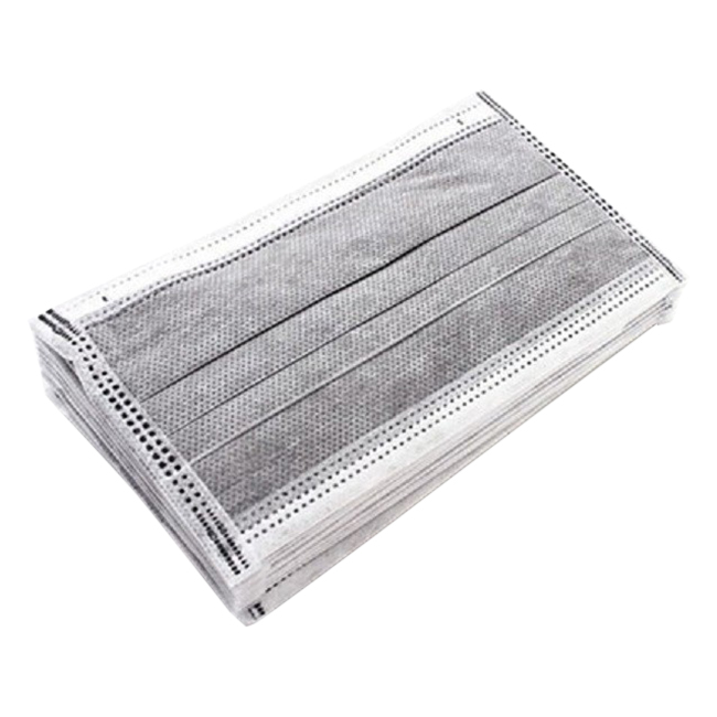 Hộp 50 cái khẩu trang y tế 4 lớp Nam Anh (màu xám)