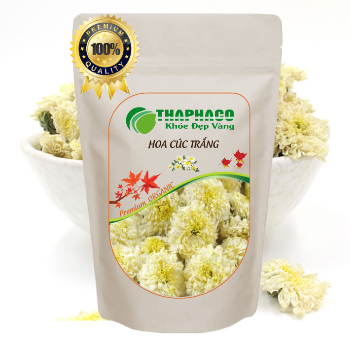 [HCM] Hoa Cúc Trắng (white chrysanthemum) 100g Sấy Khô Thaphaco