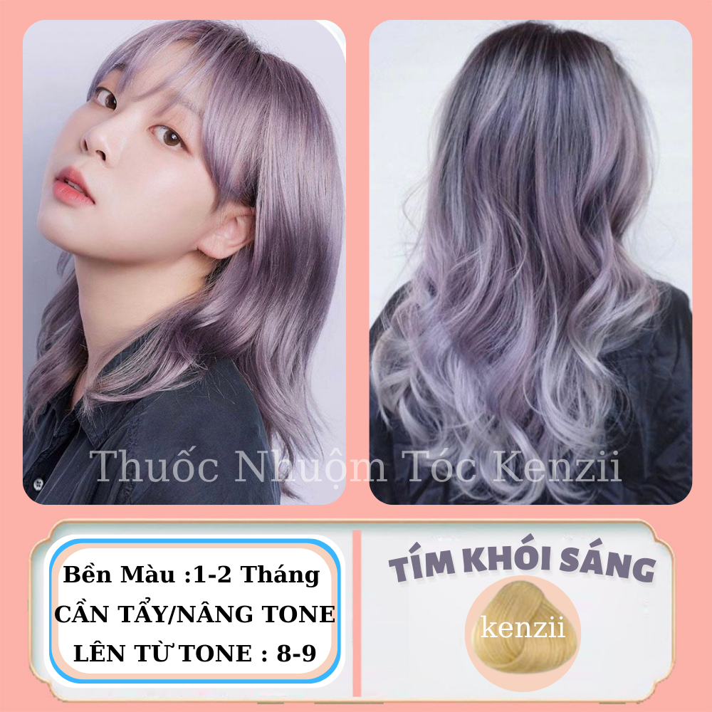 6 kiểu nhuộm tóc màu tím khói nhìn là muốn thử ngay - Công Ty Cổ Phần LAVO
