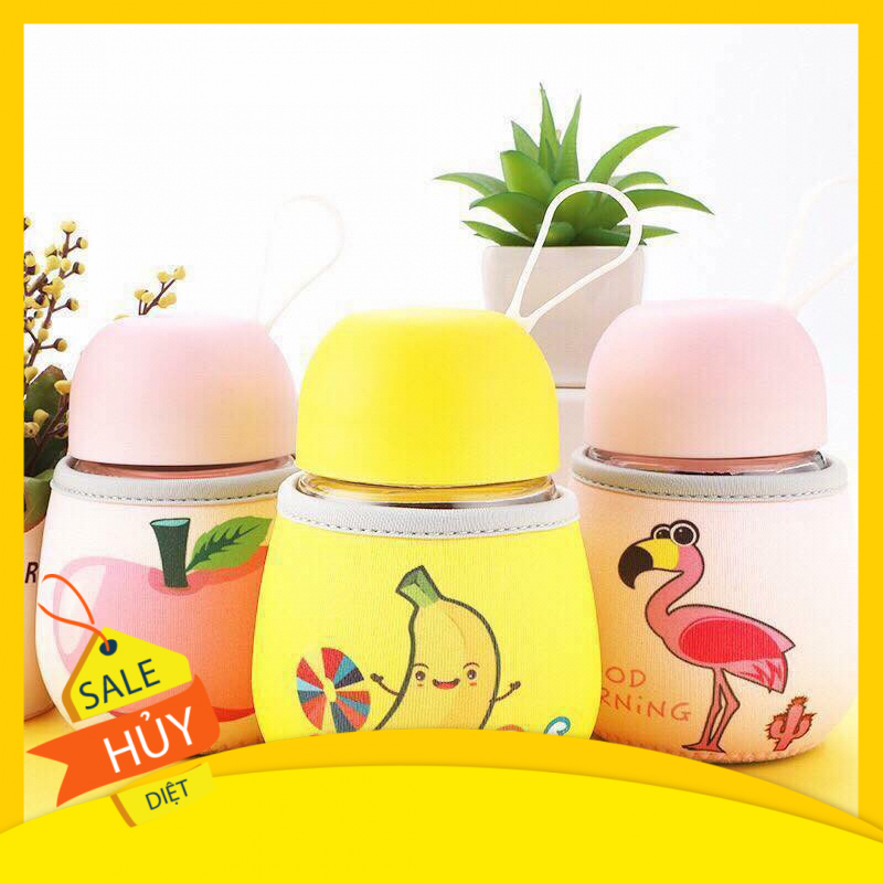 Bình thủy tinh 320 ml giữ nhiệt, ủ cháo và sữa
