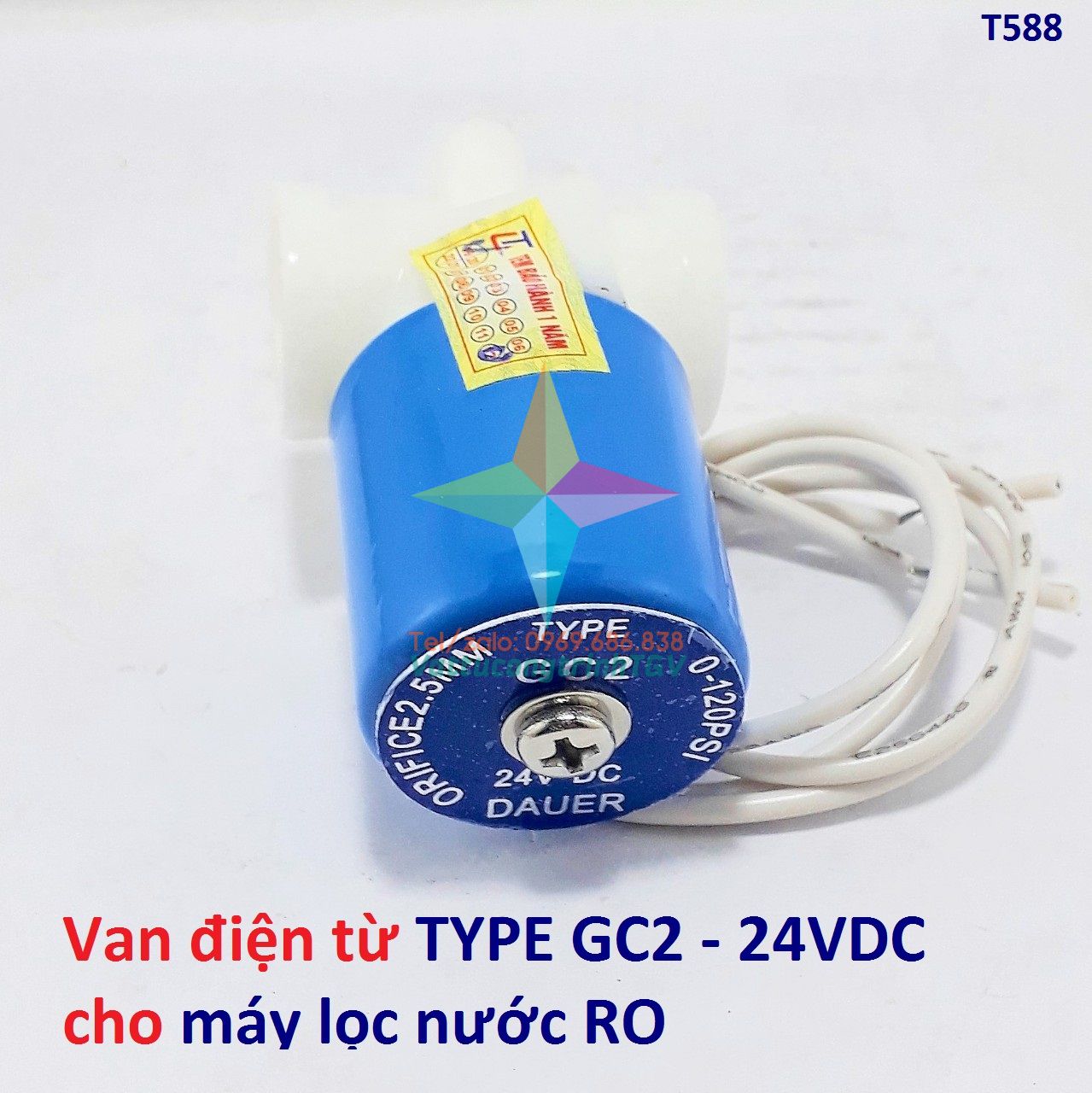 Van điện từ TYPE GC2 - 24V DC dùng cho máy lọc nước RO