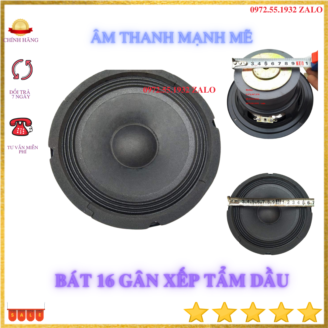 Loa bass16 từ đại 100 công suất 150w màng sâu chất hay gia 1 chiếc