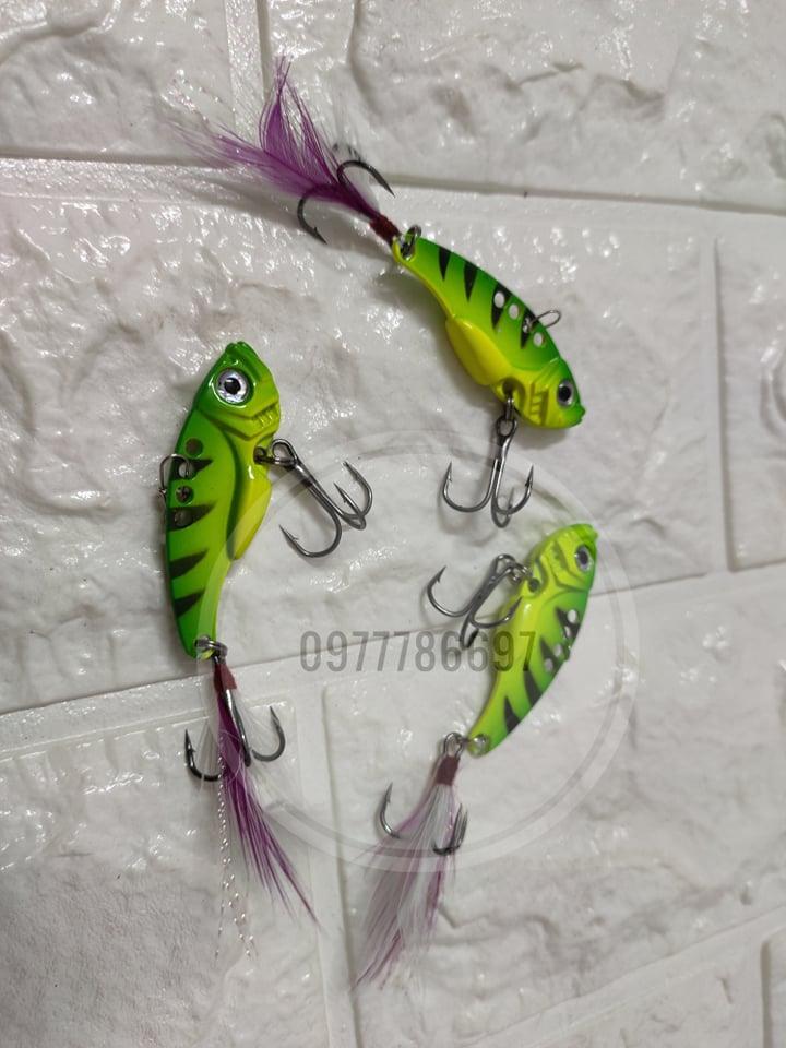 mồi cá sắt lure cá lóc combo 3 con
