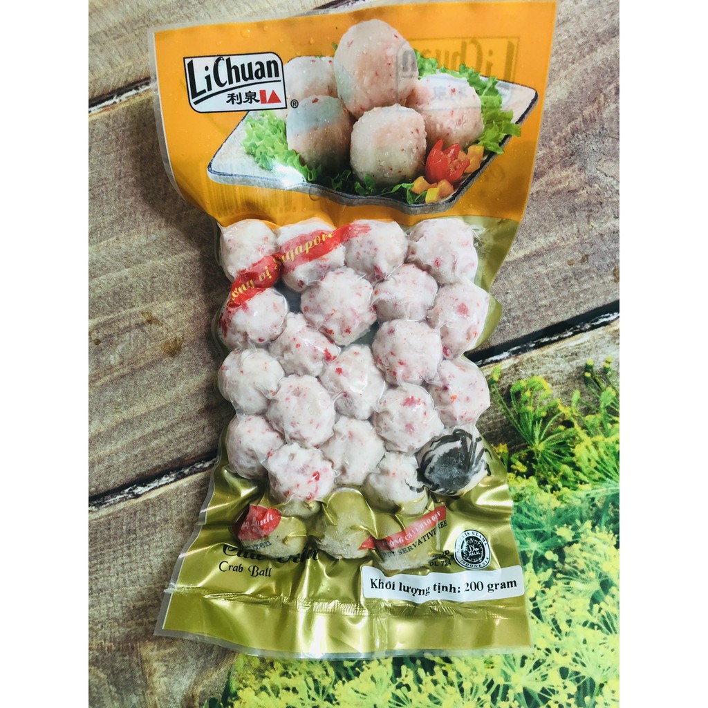 200g cua viên thơm ngon ( Lichuan)