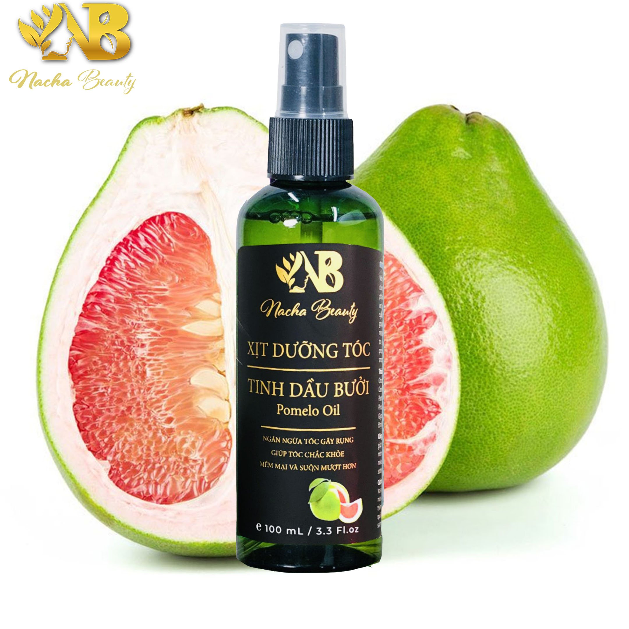 Quà Tặng Khai Trương Shop Dưỡng tóc tinh dầu vỏ bưởi Pomelo Nacha Beauty