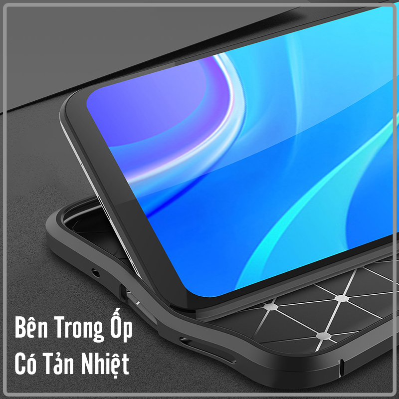 Ốp lưng cho Xiaomi Redmi 9A Giả da chống sốc