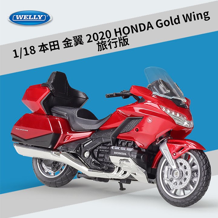 Mô hình xe Honda Goldwing 2020 tỉ lệ 1:18