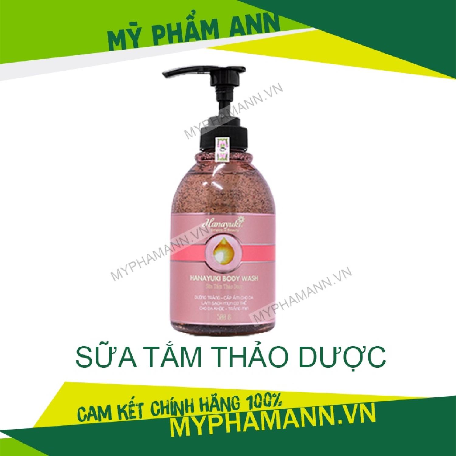 Sữa tắm hanayuki body wash - sữa tắm thảo dượᴄ hana