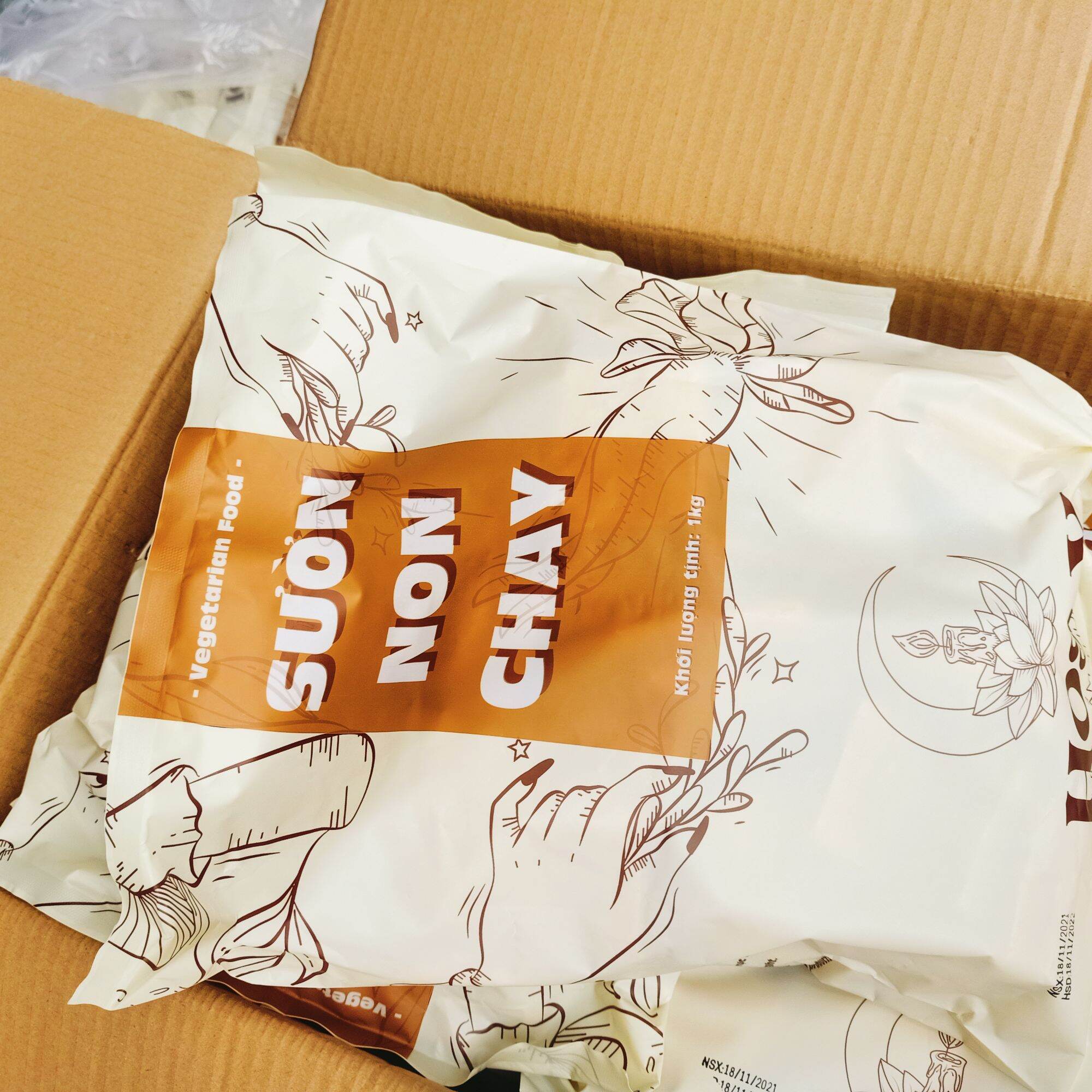 Sườn Non Chay Thương Hiệu Hoa Y 1kg