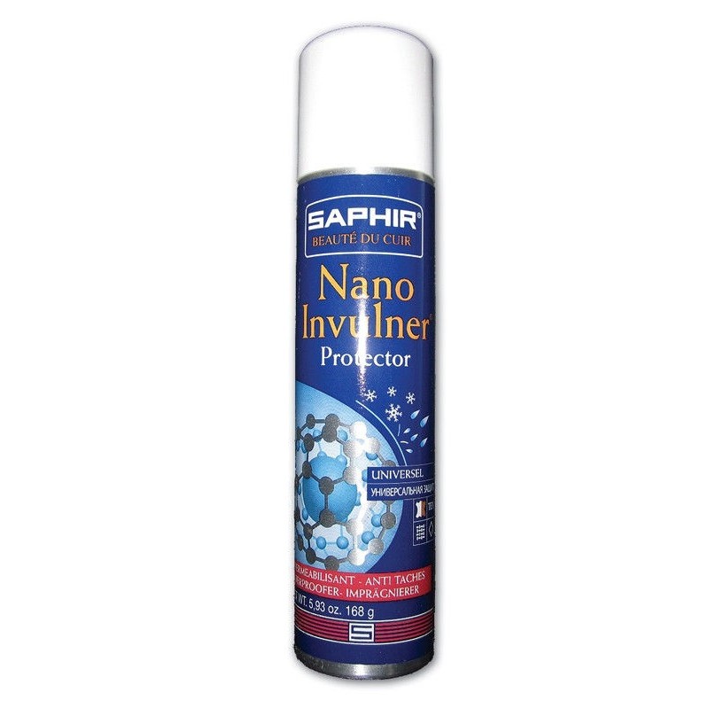 Xịt Nano Invulner bảo vệ đồ da, chống thấm nước Saphir cao cấp