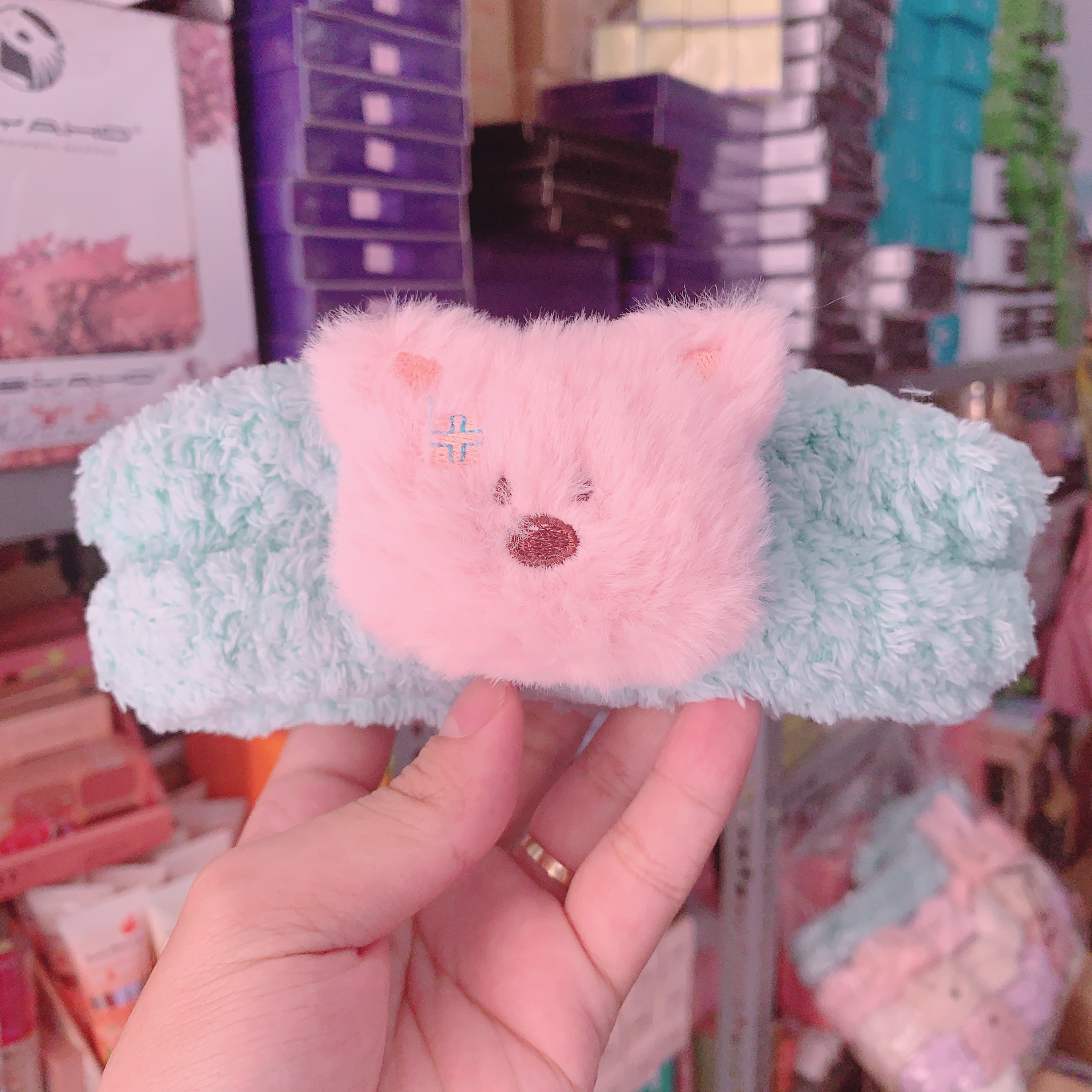 Băng Đô Bờm Tóc Gấu Cute | Băng đô dây buộc tóc phụ kiện tóc dễ thương kẹp tóc hàn quốc bờm tóc băng đô rửa mặt | Băng đô cài tóc nơ hình thú thời trang bờm rửa mặt mềm mịn hot trend