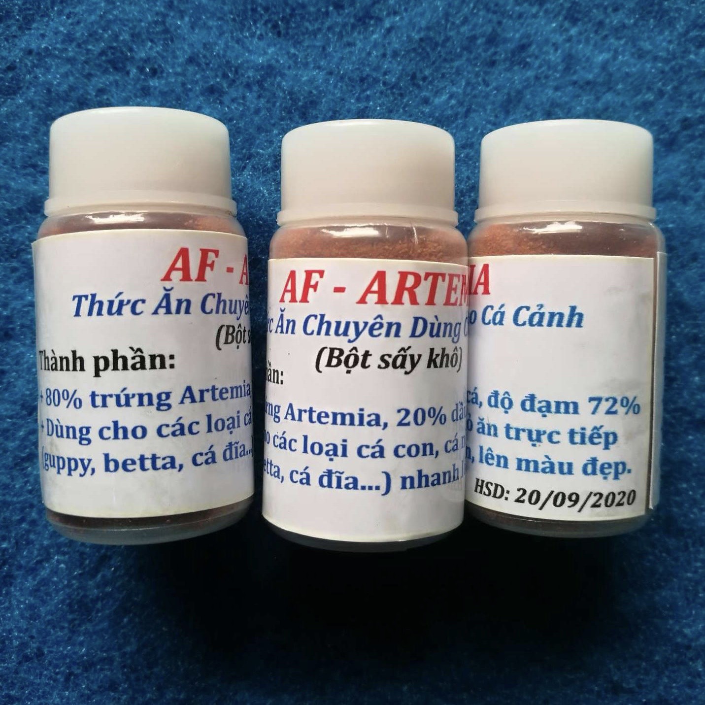 ARTEMIA BỘT SẤY KHÔ  HỦ 10gr