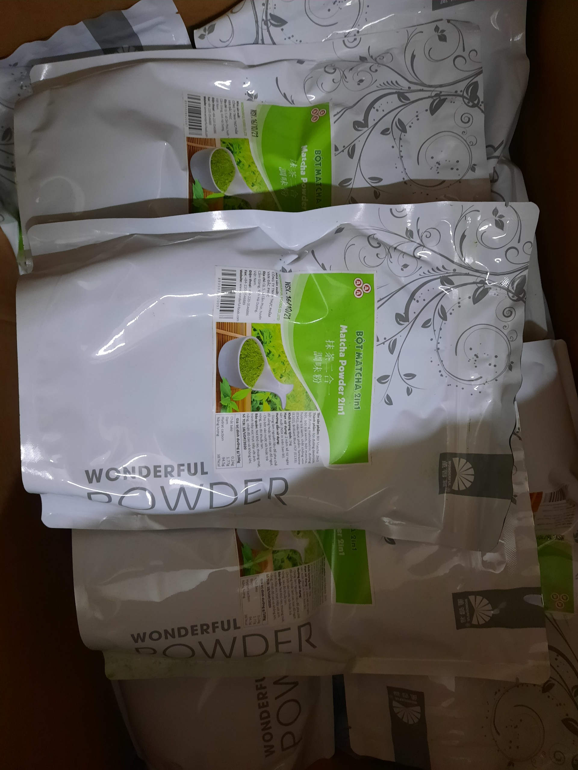 Bột Matcha Wonderful gói 1kg