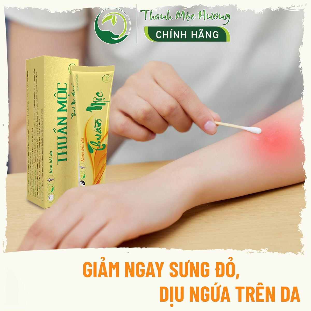 Kem bôi da Thuần Mộc Thanh Mộc HƯơng