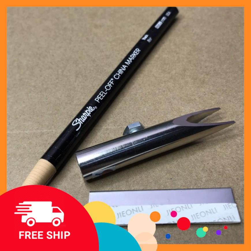 - KHUÔN GỌT CHÌ ĐÁ INOX - Lưỡi Gọt Chì Mày-Môi DCPX
