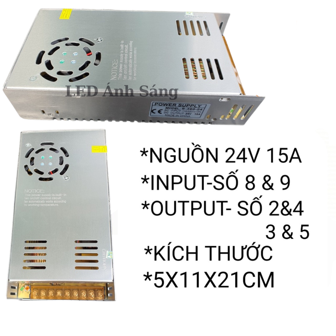 Nguồn Tổ ong 24V - 5A 10A 15A 20A 30A