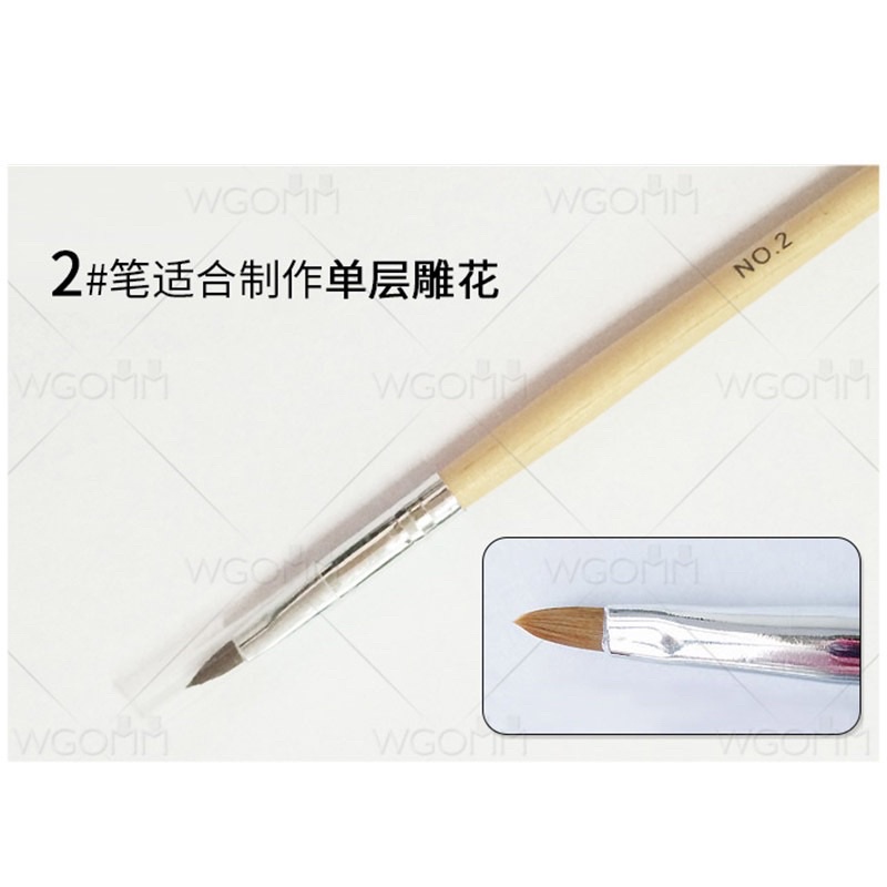 Cọ làm hoa nổi đắp bột  nặn charm