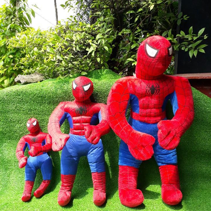 Superman Spider-Man Stuffed Toy 75cm High Quality – Super Big, Super Soft Spider-Man Teddy Bear – a Gift That Will Make Your Baby Love It from the Very First Glance