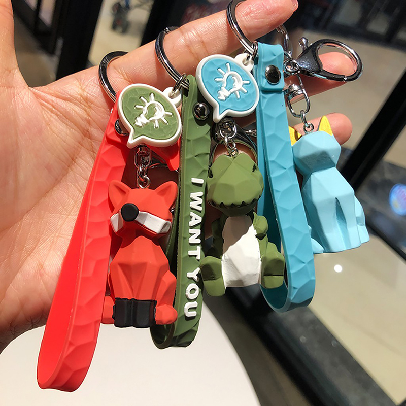 Móc khóa treo balo Khủng long ARC Cute - Móc đôi - KAShop