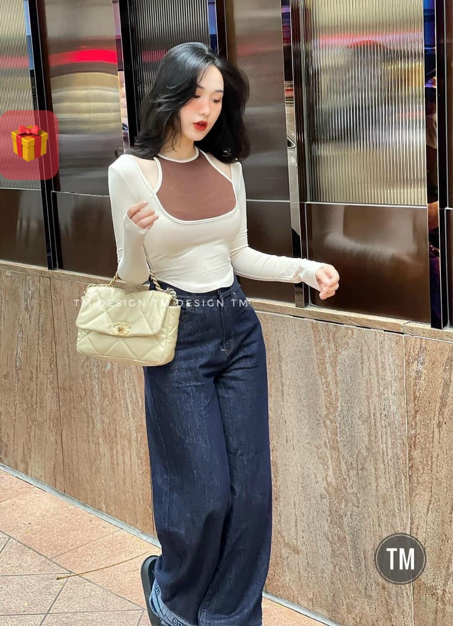 Áo sơ mi lụa tơ form rộng tay dài trơn cực xinh , chất lụa mềm mịn mát