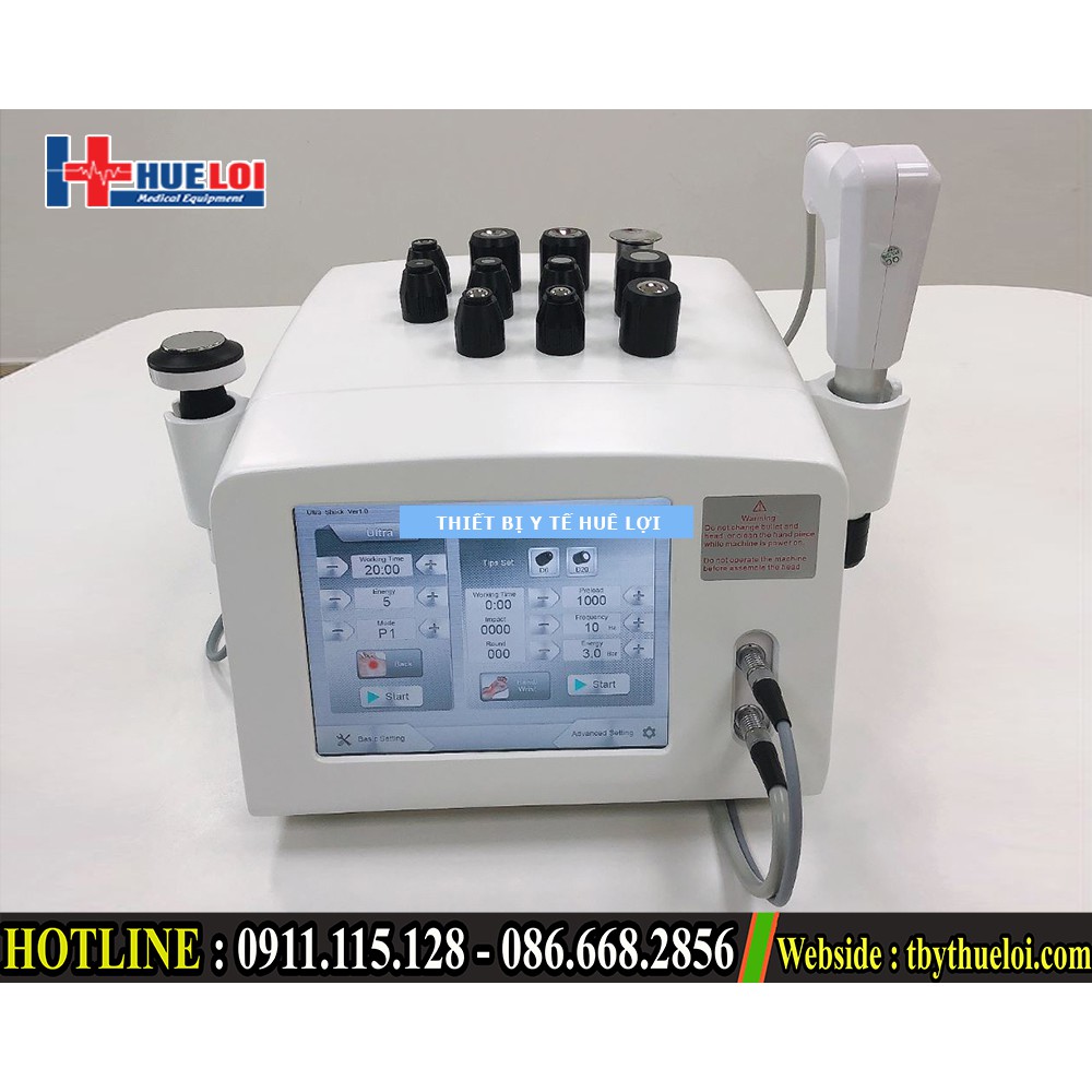Máy xung kích kết hợp Siêu Âm Liệu (Giá 89.000.000vnđ)