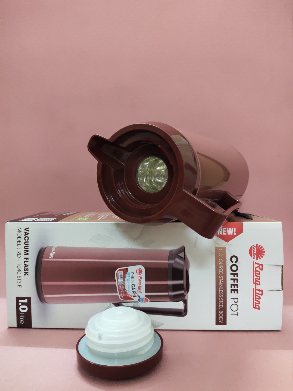 Bình Đựng Nước, Bình Trà, Bình Cafe Cao Cấp 1000ml  RD 1040 ST3.E Rạng Đông