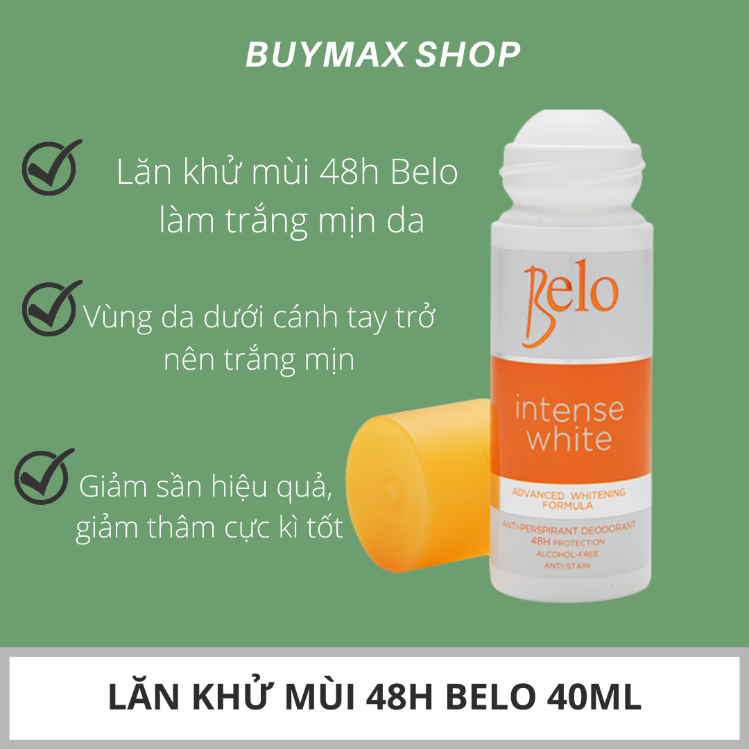 Lăn Khử Mùi Belo 40ML