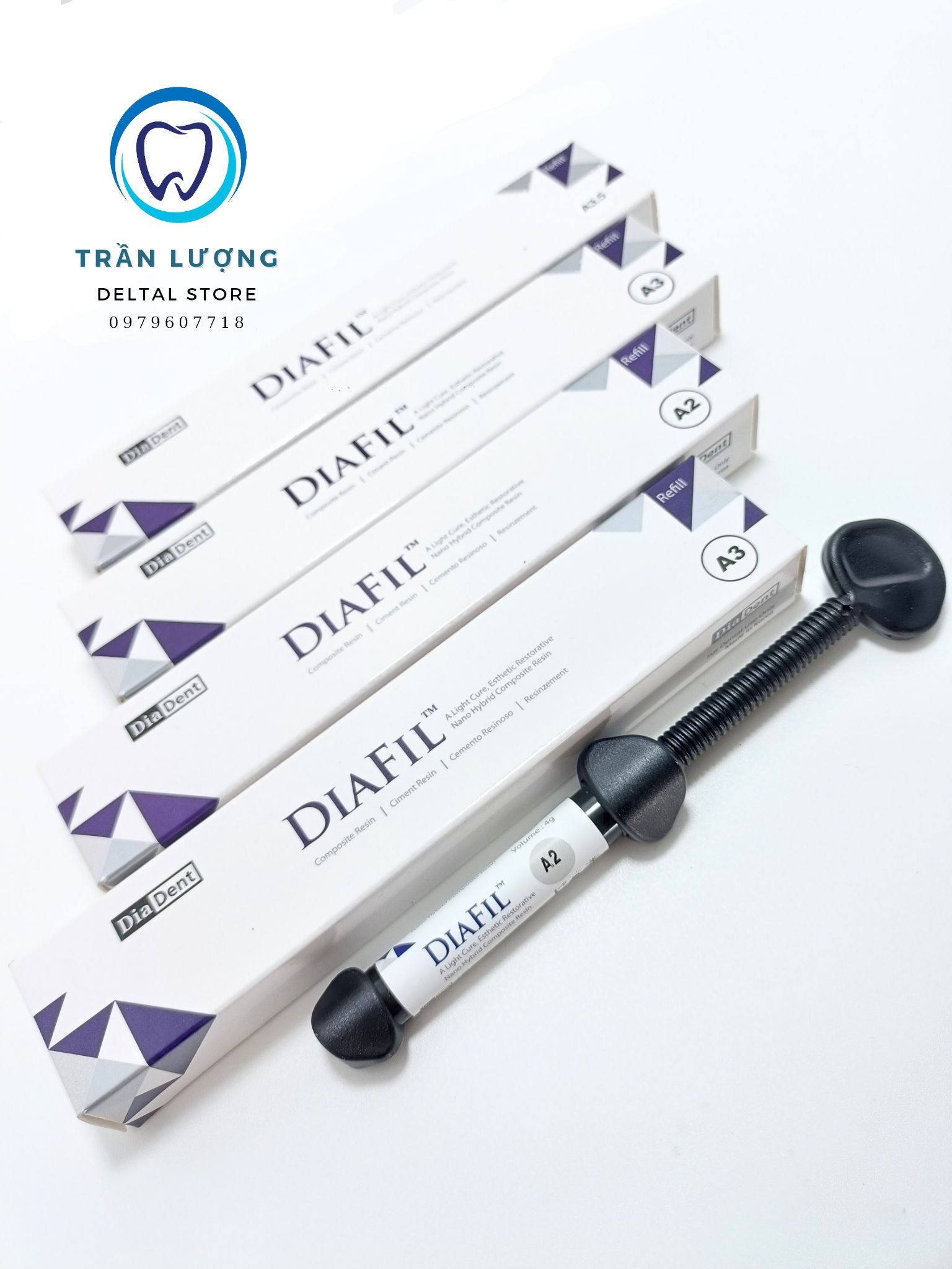 Composite Diafil đặc Nha Khoa-Com đặc trám răng Diafil