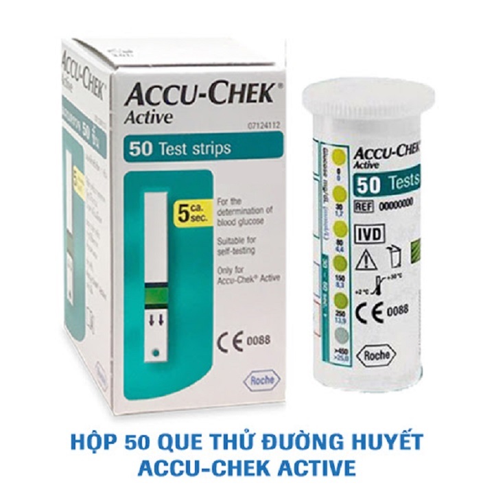 Que thử đường huyết Accu Chek Active