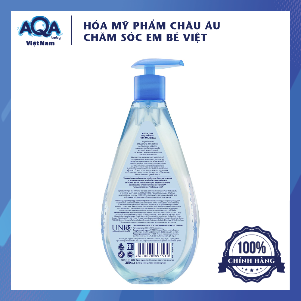 Dung dịch vệ sinh cho bé AQA baby