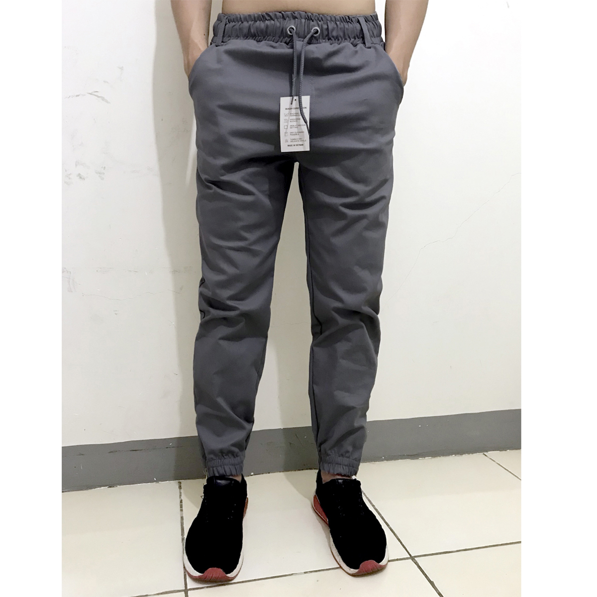 QUẦN JOGGER KAKI NAM NỮ UNISEX BASIC TRƠN CO GIÃN THOẢI MÁI CHẤT ĐẸP (KHÔNG GIỐNG HÌNH HOÀN TIỀN)