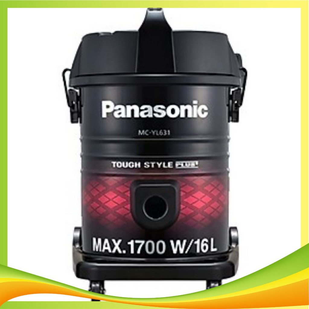 [Trả góp 0%]Máy hút bụi công nghiệp Panasonic MC-YL631RN46 (Giá áp dụng giao tại HN, HCM& các tỉnh liên hệ shop)