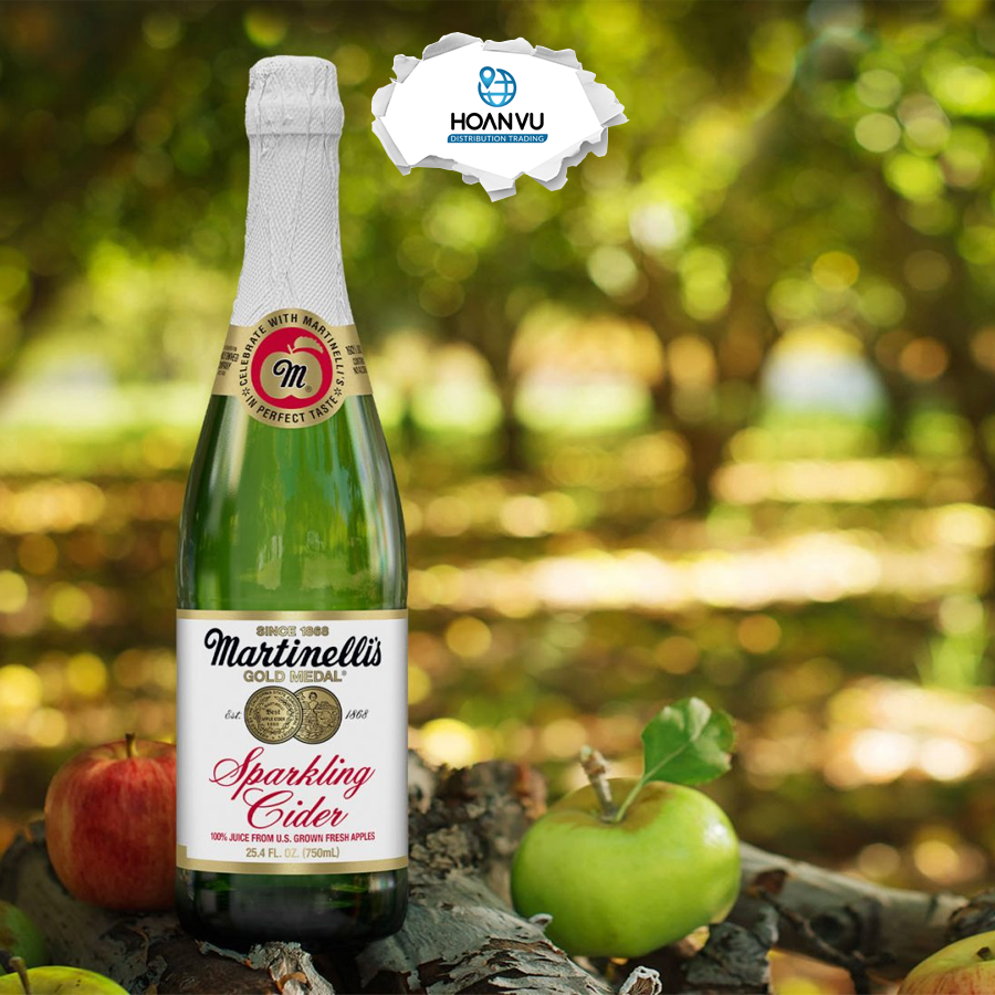 Nước Ép Táo Martinelli's Premium Sparkling Cider Apple