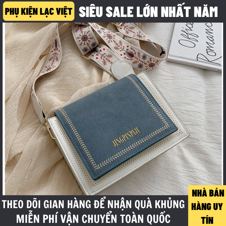 Túi Đeo Chéo Nữ Xách Tay Cực Hot 4 Phối Màu Cực Đẹp Phù Hợp Với Mọi Lứa