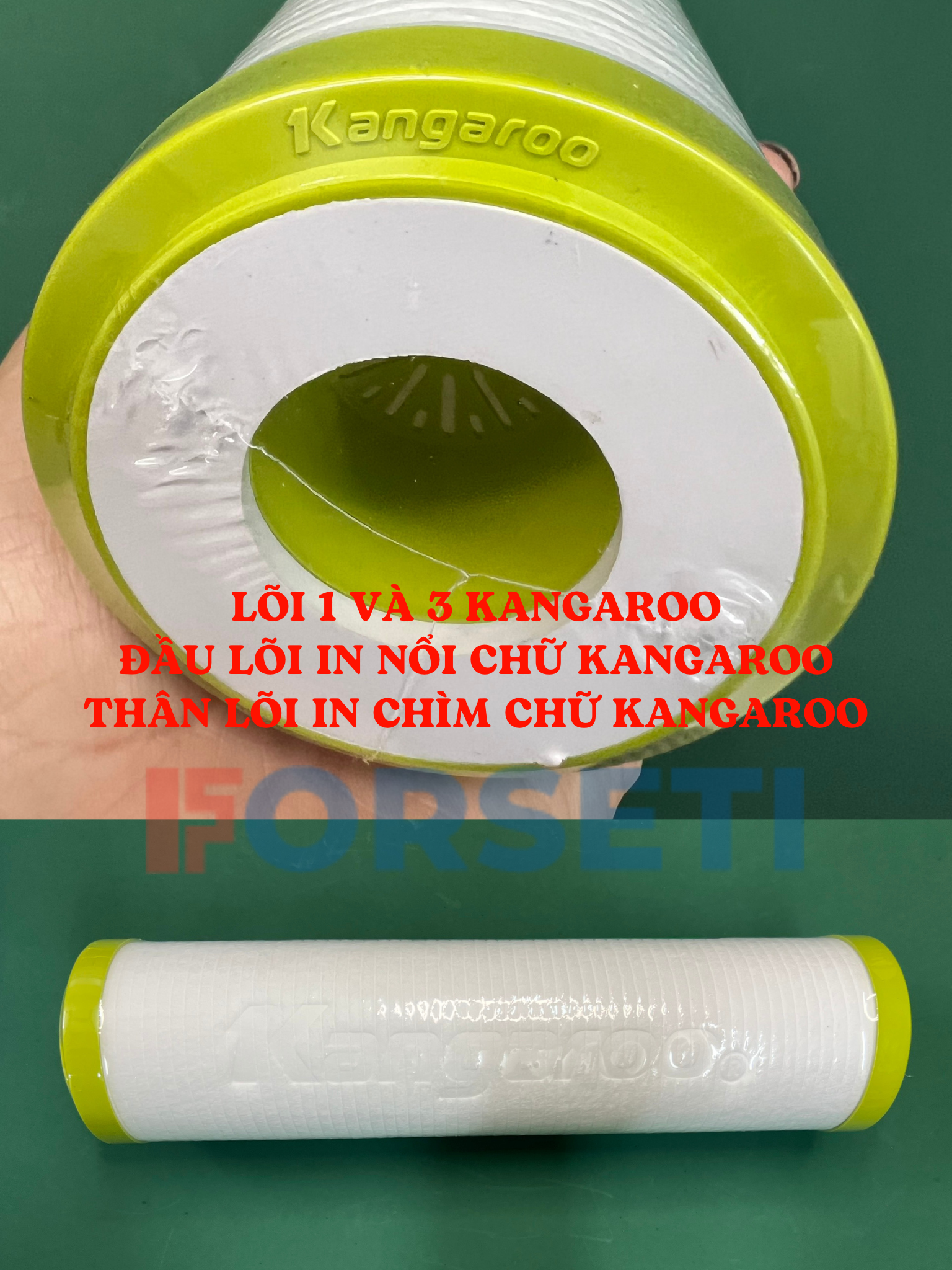 Combo 2 bộ lọc thô 123 cho máy lọ nước Kangaroo