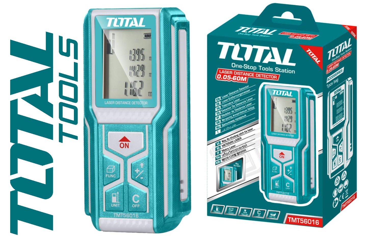 Máy đo khoảng cách tia laser Total TMT56016