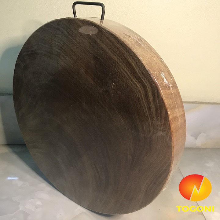 Thớt gỗ nghiến cao cấp Togoni D29cm dày 4cm