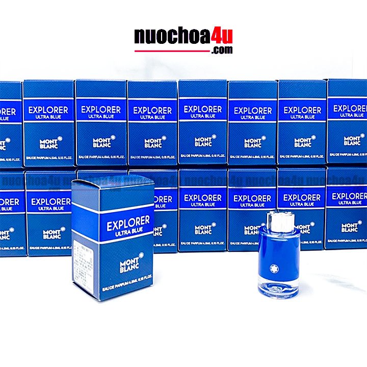 Nước Hoa Mini MONT BLANC - Explorer Utra Blue EDP 4.5ml