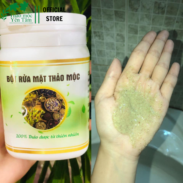 Bột Rửa Mặt Thảo Mộc, Giảm Mụn, Giảm Nhờn, 200g