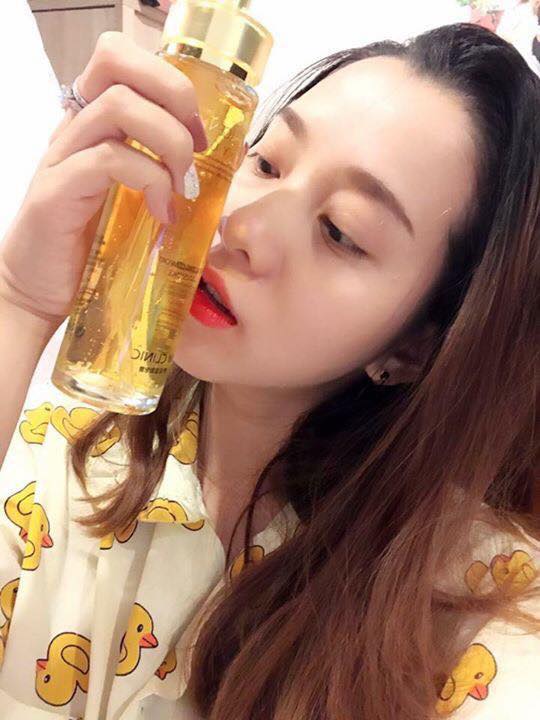 Tinh chất Serum vàng 24k collagen 3w clinic Luxury dưỡng da căng bóng tăng đàn hồi cho da đang lão hóa chai 150ml Chính hãng Hàn quốc